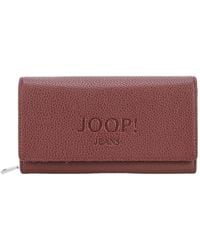 Joop! - Portafoglio Lettera 1.0 Europa Purse Burgundy bordeaux - Lyst