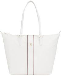 Tommy Hilfiger - Poppy Große Tragetasche mit Reißverschluss - Lyst