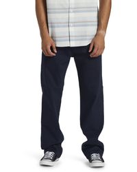 Quiksilver - Straight Fit Trousers For - Straight Fit Trousers - - 31 - Lyst
