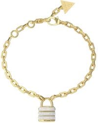 Guess - Bracciale da Donna Acciaio Inossidabile JUBB05406JWYGS - Lyst