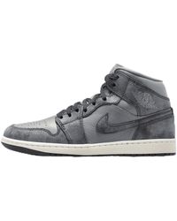 Nike - Air Jordan 1 Mid Se Shoes Leather - Lyst