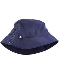 Tommy Hilfiger Tape Bucket Hat Casquette De Baseball - Bleu