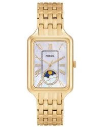 Fossil - Analog Quarz Uhr mit Edelstahl Armband ES5398 - Lyst