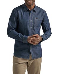 Lee Jeans - All Purpose Classic Fit Long Sve Shirt - Lyst