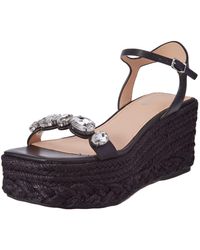 guess platform sandals heels