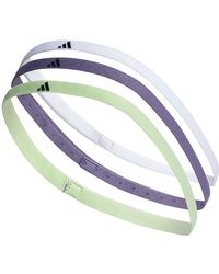 adidas - Hairband 3-Pack Fascia per Capelli - Lyst