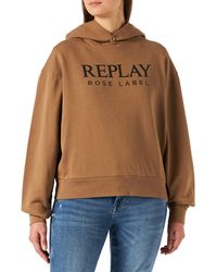 Replay - W3711C Kapuzenpullover - Lyst