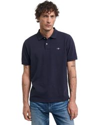 GANT - Reg EMB Archive Shield Polo - Lyst