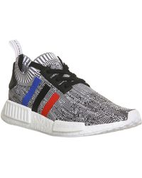 adidas - Nmd R1 Prime Knit White Core Red Core Black - 5 Uk - Lyst