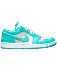 Nike - Air Jordan 1 Low Tropical Teal - Lyst