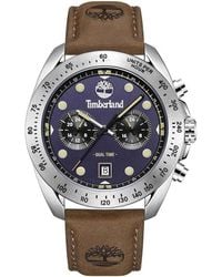 Timberland - Analog Quartz Watch With Leather Strap Tdwgf2230503 - Lyst