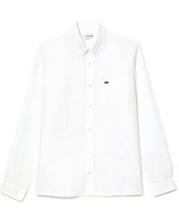 Lacoste - S L/S Woven SHIRT-CH5692-00 - Lyst