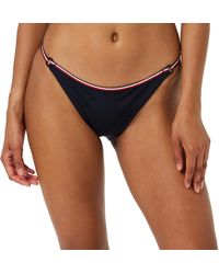 Tommy Hilfiger - Bikini Bottoms With Flag Logo - Lyst