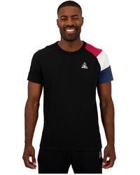 Le Coq Sportif - Bat Sp Tee Ss N°1 M T-Shirt - Lyst