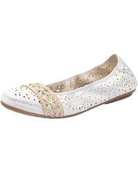 Rieker - 41466 Weiß EU37 - Lyst