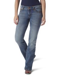 Wrangler - Retro Mid Rise Boot Cut Jeans - Lyst