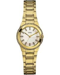 Guess - Orologio Mini Moonbeam dorato donna - Lyst