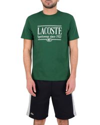 Lacoste - S TEE-SHIRT-TH0322-00 - Lyst