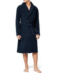 Tommy Hilfiger Icon Bathrobe - Blue