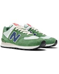 New Balance - 574 En, Cuero, Talla - Lyst