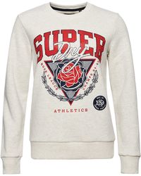 Superdry - Vintage Franchise Crew Sweatshirt Voor - Lyst