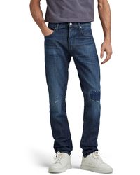 G-Star RAW - 3301 Slim Fit Jeans,blue - Lyst