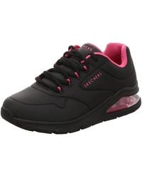 Skechers - Bobs Sport Squad Chaos Slip-Ins Black Low Top Sneaker Shoes 8 - Lyst