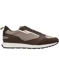 HUGO - Icelin 10266583 01 Trainers Eu 45 Brown - Lyst