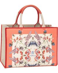Furla - Handtasche Opportunity S Tessuto Canvas Spring Toni Cannella One Size - Lyst