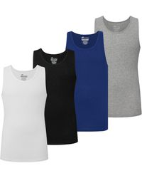 New Balance - Cotton Performance Rib Sleeveless Tank Top Undershirt - Lyst