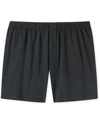 Schiesser - Cotton Casuals Boxershorts 3er Pack Black 5 - Lyst