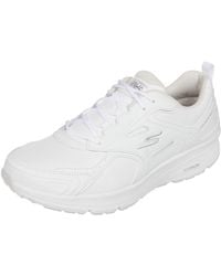 Skechers - Go Run Consistent-leather Cross Training Tennis Shoe With Air-cooled Foam Sneaker - Lyst