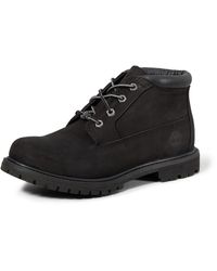 Timberland Kenniston Nellie Black Leather Ankle Boots - Lyst