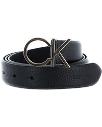 Calvin Klein - Metal Loop Belt 25mm Ceinture - Lyst