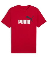 PUMA - Essentials 2 Colour No. 1 Logo T-Shirt Herren, Kleidung - Lyst