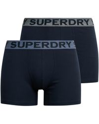 Superdry - Boxer Double Pack Boxershorts - Lyst