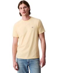 Calvin Klein - Ss Badge 30S Jersey Classic Tee Lv04Rc272G T-Shirts - Lyst