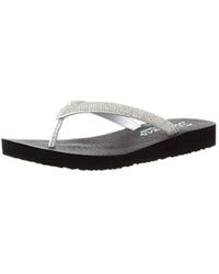 Skechers 38625, Chanclas para Mujer - Multicolor