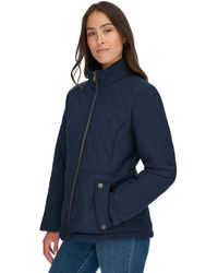 Tommy Hilfiger - Zip-up Quilt Navy Xl - Lyst