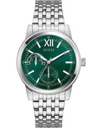 Guess - Orologio da polso da uomo Emerson GW0976G5 acciaio inossidabile argento - Lyst