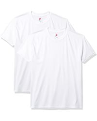 Hanes - Short Sleeve X-temp W/ Freshiq T-shirt 2-pack - Lyst