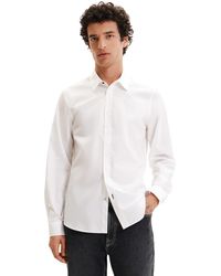 Desigual - Basic Shirt With Contrasting Details - Lyst