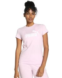 PUMA - T-shirt Essentials Logo - Lyst