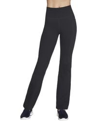 Skechers - Go Walk High Waisted Flare Pants - Lyst