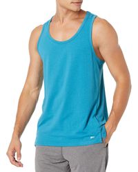 Uomo Abbigliamento da T-shirt da T-shirt senza maniche Aem4053bt T-Shirt da Uomo di Amazon Essentials in Rosso 