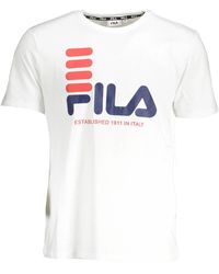 Fila - Nervures T-Shirt - Lyst