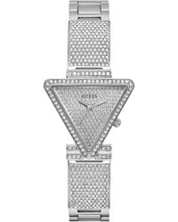 Guess - Uhr Armbanduhr Fame GW0644L1 Edelstahl Silber - Lyst