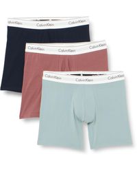 Calvin Klein - Boxer Briefs Stretch Cotton Pack Of 3 - Lyst