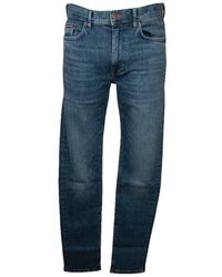 Tommy Hilfiger - Jeans Bleecker Slim Fit Stretch Blau Cedar Indigo - Lyst