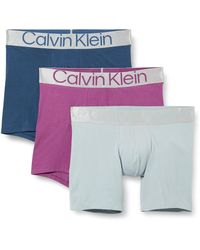 Calvin Klein - Boxer Lot De 3 Coton Stretch - Lyst